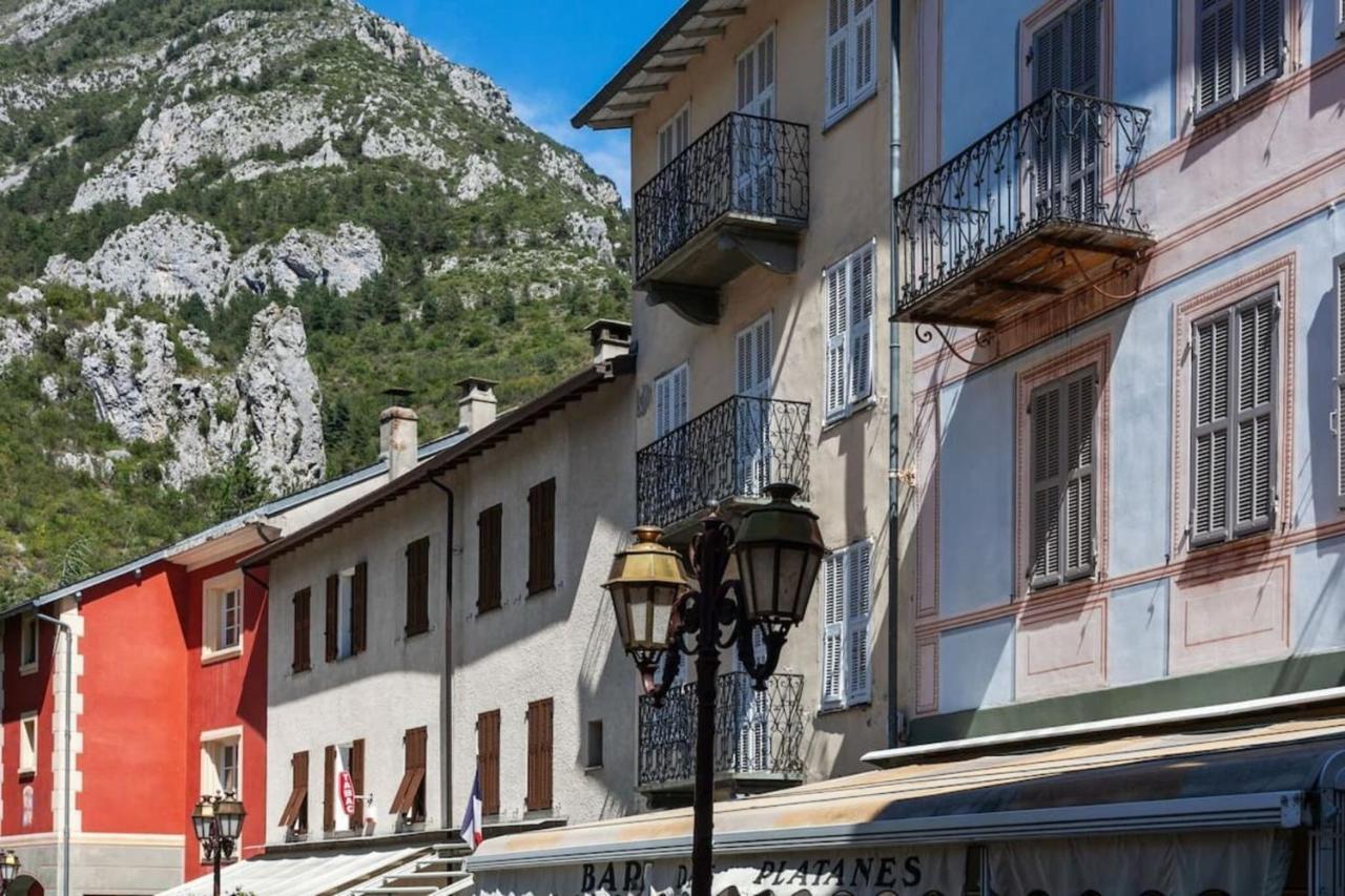 Sunny 1-Bed Apartment In Lovely Mountain Village La Brigue エクステリア 写真